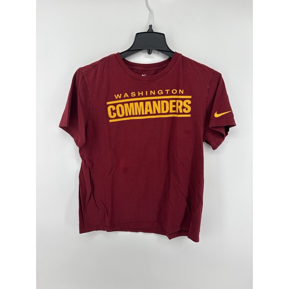 The Nike Tee Washington Commanders T Shirt Mens Large Burgundy Red NFL